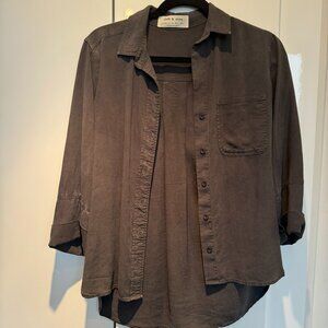 Cloth & Stone Grey Shirt